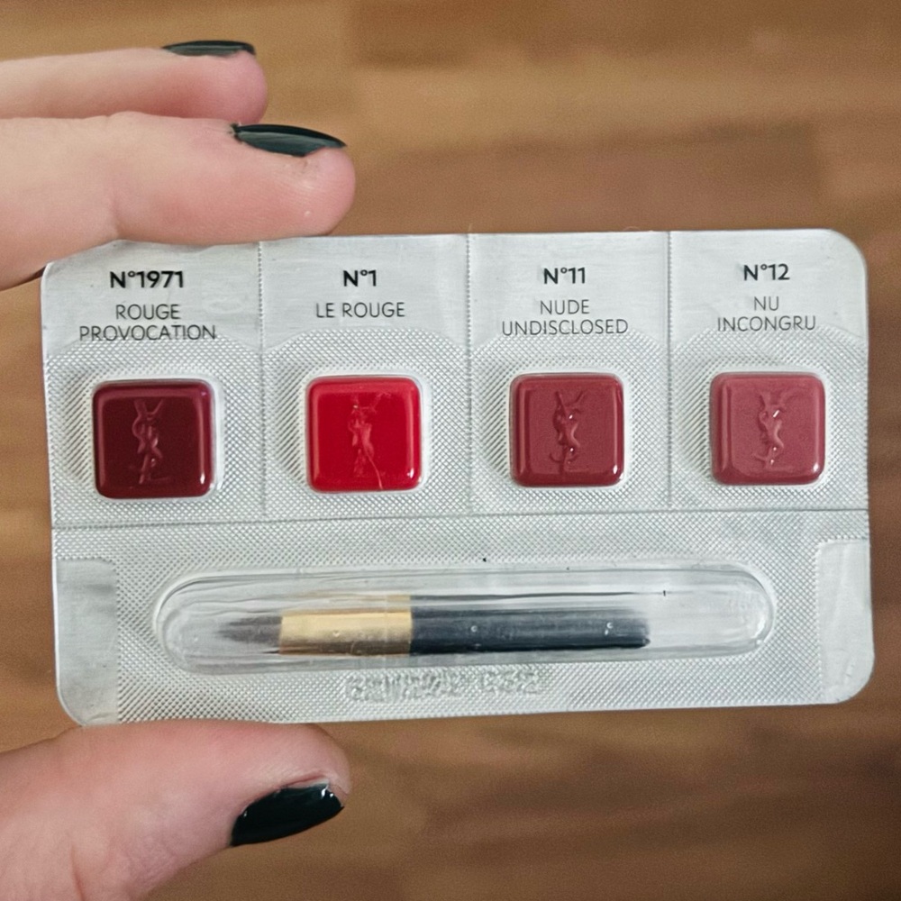 💥 YSL Rouge The Bold Collection Lipstick Sample Set